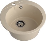 Превью картинка Мраморная мойка GranFest RONDO 480 Кашемир #2