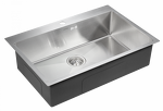 Превью картинка Металлическая мойка Paulmark KRONER 75 PM217551-BS Брашированная сталь #3