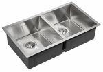 Превью картинка Металлическая мойка Paulmark GERBERG 78/2 UNI PM237844-BS Брашированная сталь #3