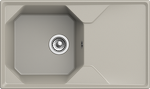 Превью картинка Мраморная мойка GranFest UNIQUE 840L Топаз #1