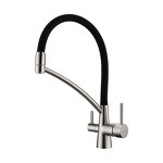 Превью картинка Смеситель для кухни Paulmark SIЕGEN Si213111-BS Брашированная сталь #1