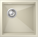 Превью картинка Гранитная мойка Rivelato LINO 454-L 1-чаш 450*440 beige scuro #1