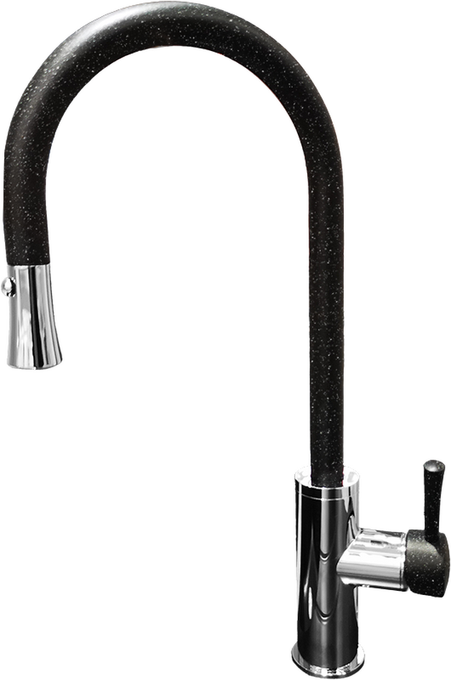 Фото Смеситель для кухни GranFest 7652 Черный