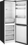 Превью картинка Холодильник с нижней морозилкой Weissgauff WRK 185 Total NoFrost Inverter Black Glass #15