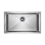 Превью картинка Металлическая мойка Paulmark NEXT 74 UNI PM217444-BS Брашированная сталь #1