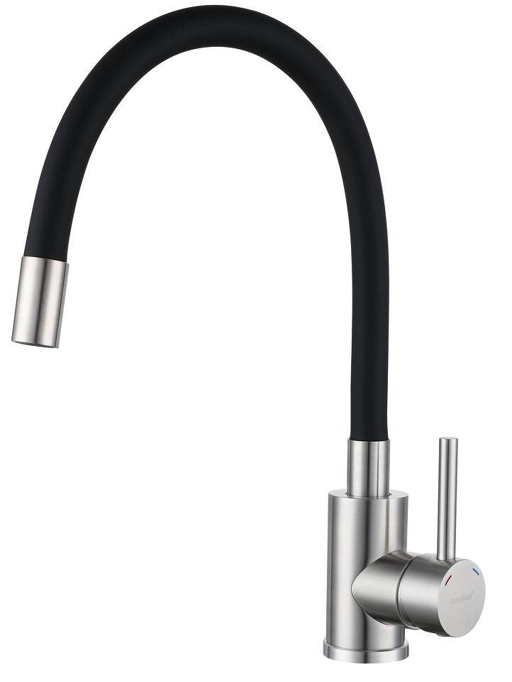 Фото Смеситель для кухни GranFest 5433 Нержавеющая сталь