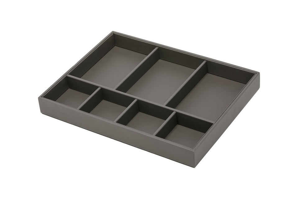 Фото Duslar Органайзер FOUNDATION для шарфов, платков и галстуков, антрацит