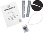 Превью картинка Наклонная вытяжка Maunfeld Gloria 90 нержавеющая сталь\черное стекло #14