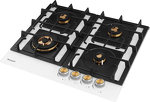 Превью картинка Газовая варочная панель Weissgauff HGG 641 WV Volcano Burner Nano Glass #14