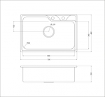 Превью картинка Металлическая мойка Oulin OL-CS210S #4