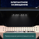 Превью картинка Хьюмидор Холодильник (шкаф) для сигар компрессорный Meyvel MC-120BK (PRO) #22