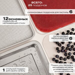 Превью картинка Сушилка для овощей и фруктов Дегидратор Meyvel MDH12-1S (Inox) #35