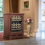 Превью картинка Шкаф винный  Meyvel Винный холодильник (шкаф) компрессорный MEYVEL MV46PRO-KBT2 (Итальянский орех) #16