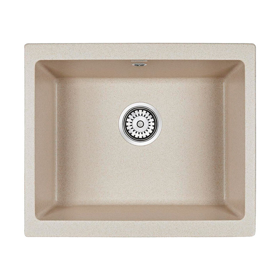 Фото Гранитная мойка Paulmark GERA 60 PM205546-BE Бежевый