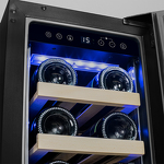 Превью картинка Шкаф винный встраиваемый Meyvel Винный холодильник (шкаф) компрессорный MEYVEL MV19NH-KWT1 #3