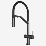 Превью картинка Смеситель для кухни Paulmark ZENDER Ze213155-GM Вороненая сталь GM #2