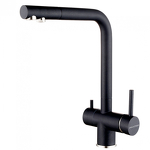 Превью картинка Смеситель для кухни Paulmark SKALEN Sk213020-BLM Черный #2