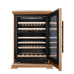 Превью картинка Шкаф винный  Meyvel Винный холодильник (шкаф) компрессорный MEYVEL MV46PRO-KBT2 (Натуральный бук) #6