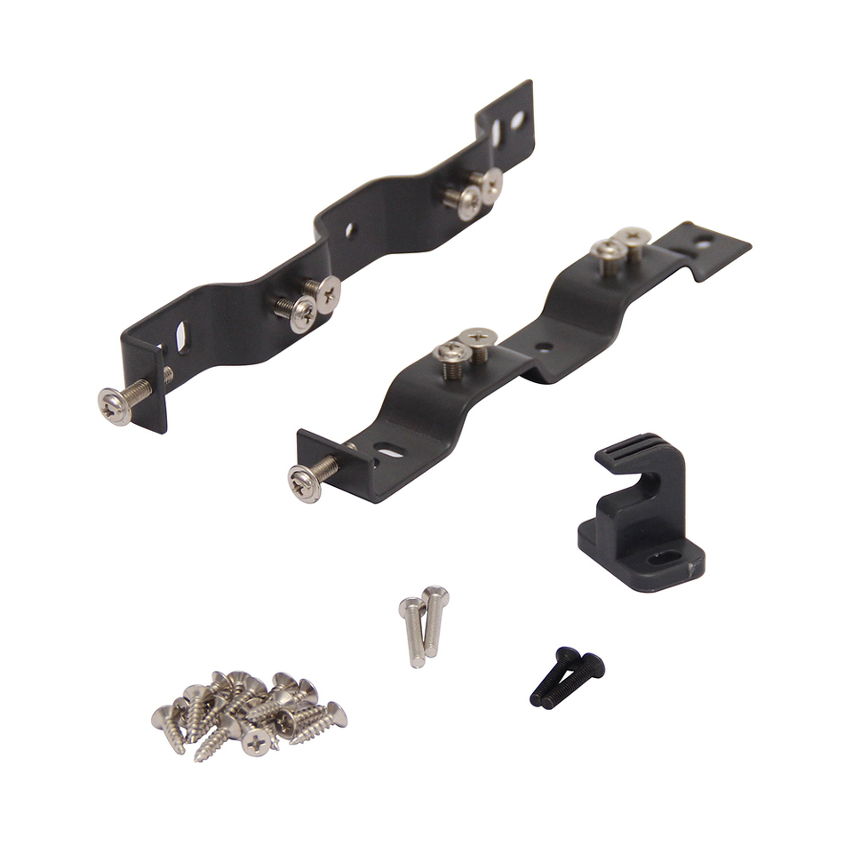 Фото Duslar Комплект фасадных креплений для выдвижной системы Matrix для кухонных принадлежностей, металл