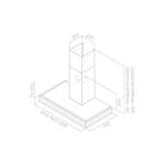 Превью картинка Т-образная вытяжка  Elica SPOT NG H6 IX/A/60 #3