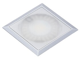 Картинка Forma e Funzione Светодиодный светильник SUN QUADRO, 24 V, врезной, теплый, алюминий