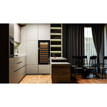 Превью картинка Шкаф винный встраиваемый Meyvel Винный холодильник (шкаф) компрессорный MEYVEL MV66-KBB1 #7