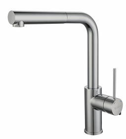 Картинка Rivelato Albano Г-обр.с выдвижной лейкой D-35мм brushed