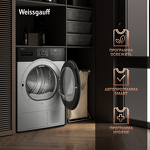 Превью картинка Машина сушильная Weissgauff WD 6110 B Heat Pump #3