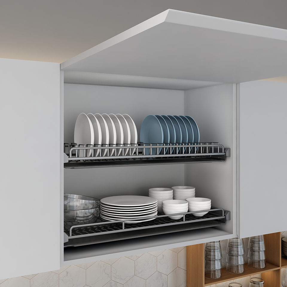 Фото Duslar Сушка FISSO в верхнюю секцию, распашной фасад 700 мм, антрацит