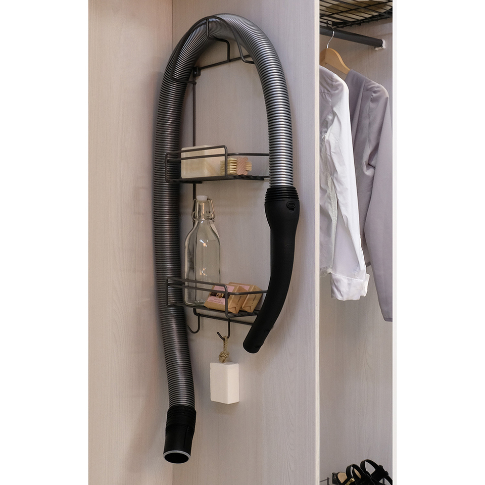 Фото LjM Система LARS для шланга пылесоса с 2-я корзинами, антрацит