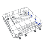 Превью картинка Посудомоечная машина 60см встраиваемая Maunfeld MLP6022A01 Light Beam  #16