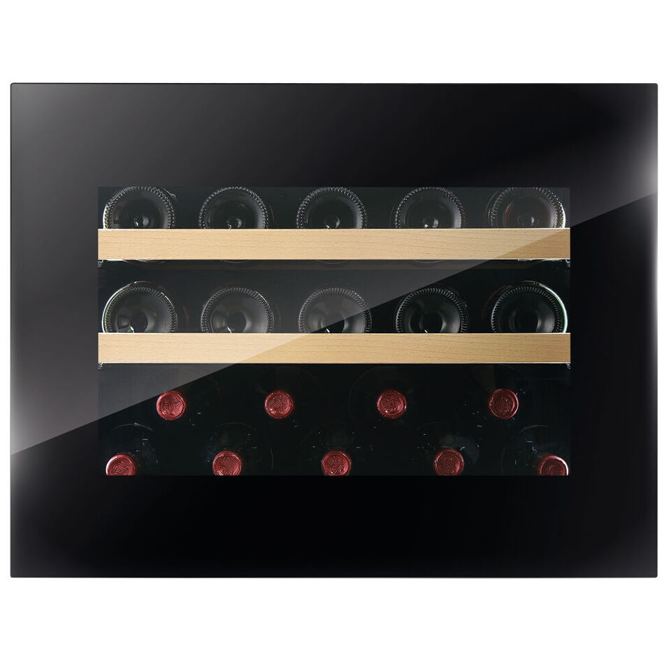 Фото Шкаф винный встраиваемый Винный холодильник (шкаф) компрессорный Dunavox DVH-19.50B.TO