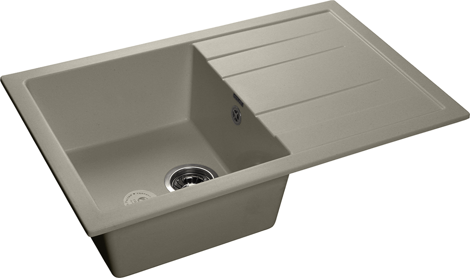 Фото Мраморная мойка GranFest QUADRO 780L Топаз