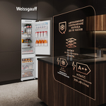 Превью картинка Встраиваемый холодильник с морозильной камерой Weissgauff WRKI 195 Total NoFrost Inverter #24