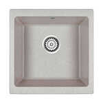 Превью картинка Кварцевая мойка Paulmark GERA 50 PM104546-GR Серый GR #1
