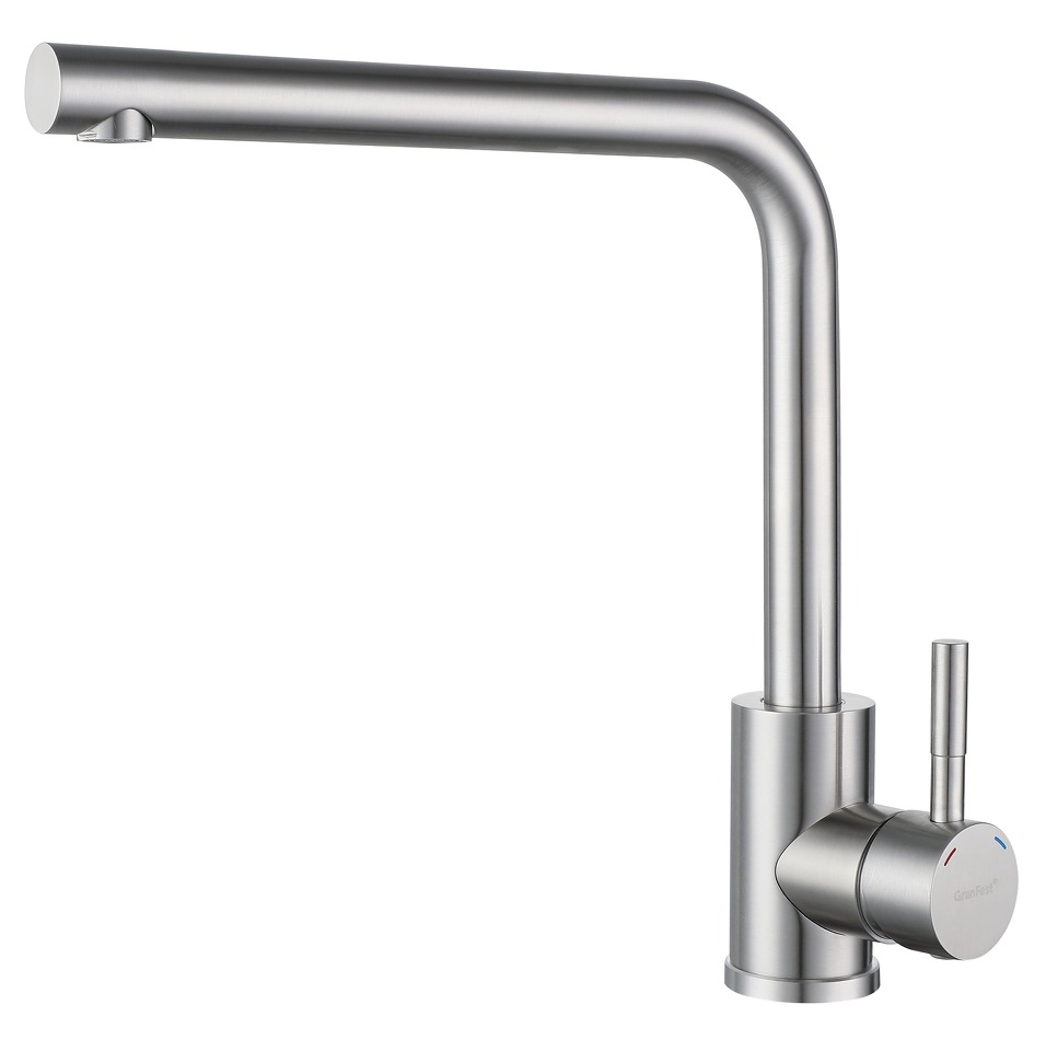 Фото Смеситель для кухни GranFest Z-5411 Нержавеющая сталь