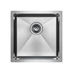 Превью картинка Металлическая мойка Paulmark NEXT 44 UNI PM214444-BS Брашированная сталь #1