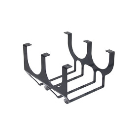 Картинка Duslar Держатель DUPLEX для бокалов и бутылок, длина 220 мм, антрацит