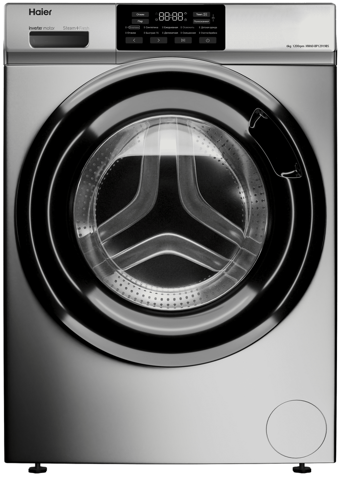 Фото Стиральная машина с фронтальной загрузкой Haier HW60-BP12919BS