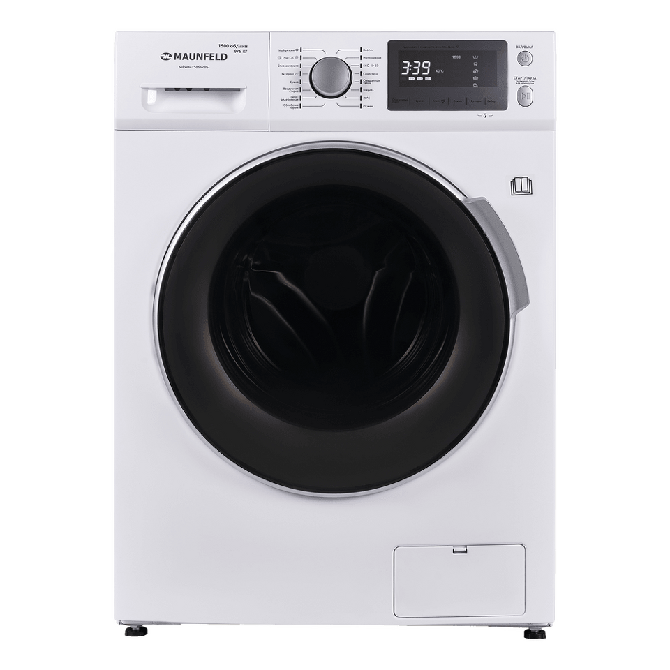Фото Стиральная машина с фронтальной загрузкой Maunfeld MFWM1586WHS