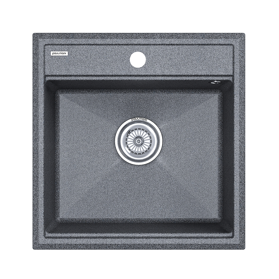 Фото Кварцевая мойка Paulmark STEPIA 50 PM115051-DG Графит DG