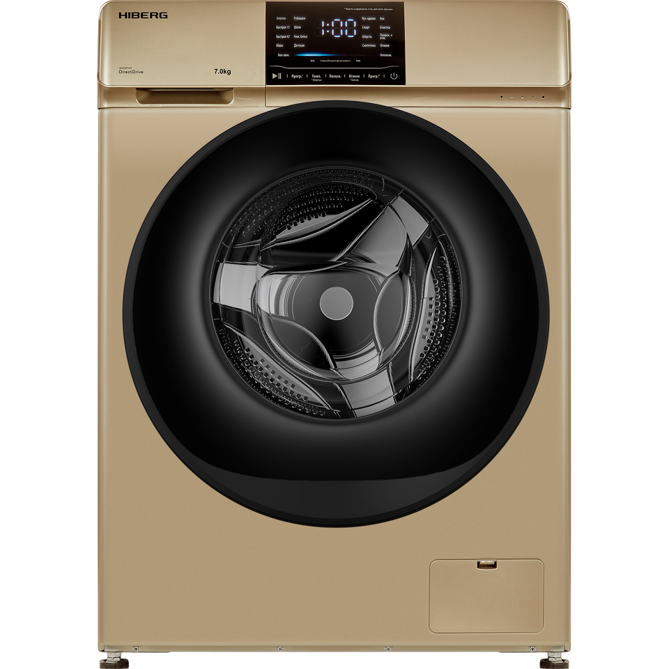 Фото Стиральная машина с фронтальной загрузкой HIBERG i-DDQ6-712 G