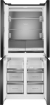 Превью картинка  Холодильник side by side Weissgauff WCD 450 Rock Glass NoFrost Inverter #15