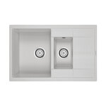 Превью картинка Кварцевая мойка Paulmark FLUGEN 60/1,5 PM237850-WH Белый матовый WH #1