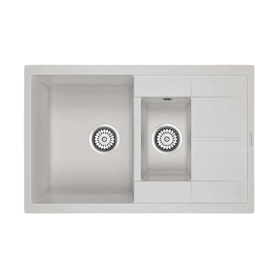 Фото Кварцевая мойка Paulmark FLUGEN 60/1,5 PM237850-WH Белый матовый WH