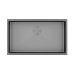 Превью картинка Металлическая мойка Paulmark NEXT 74 UNI PM217444-MG Матовый серый MG #2