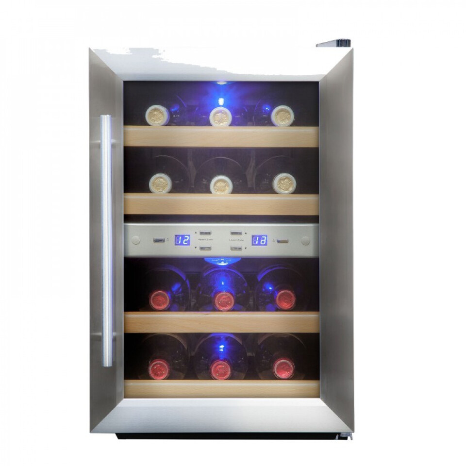 Фото Шкаф винный  Cold Vine Винный холодильник (шкаф) термоэлектрический COLD VINE C12-TSF2