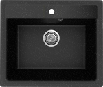 Превью картинка Гранитная мойка Weissgauff WG 56504 Classic Black #1