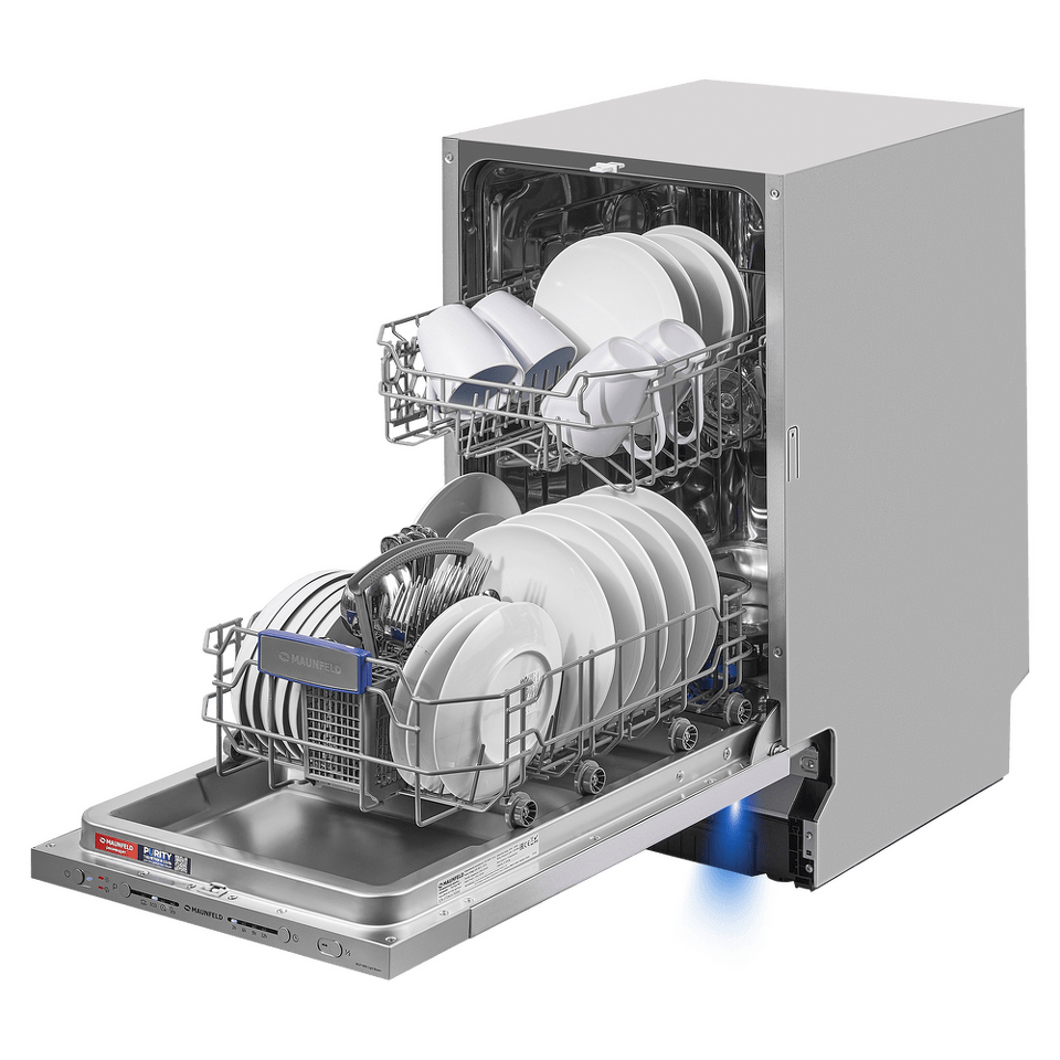 Фото Посудомоечная машина 45см встраиваемая Maunfeld MLP-08S Light Beam 