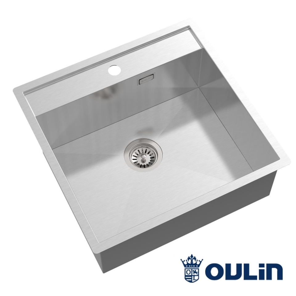 Фото Металлическая мойка Oulin OL-F121X